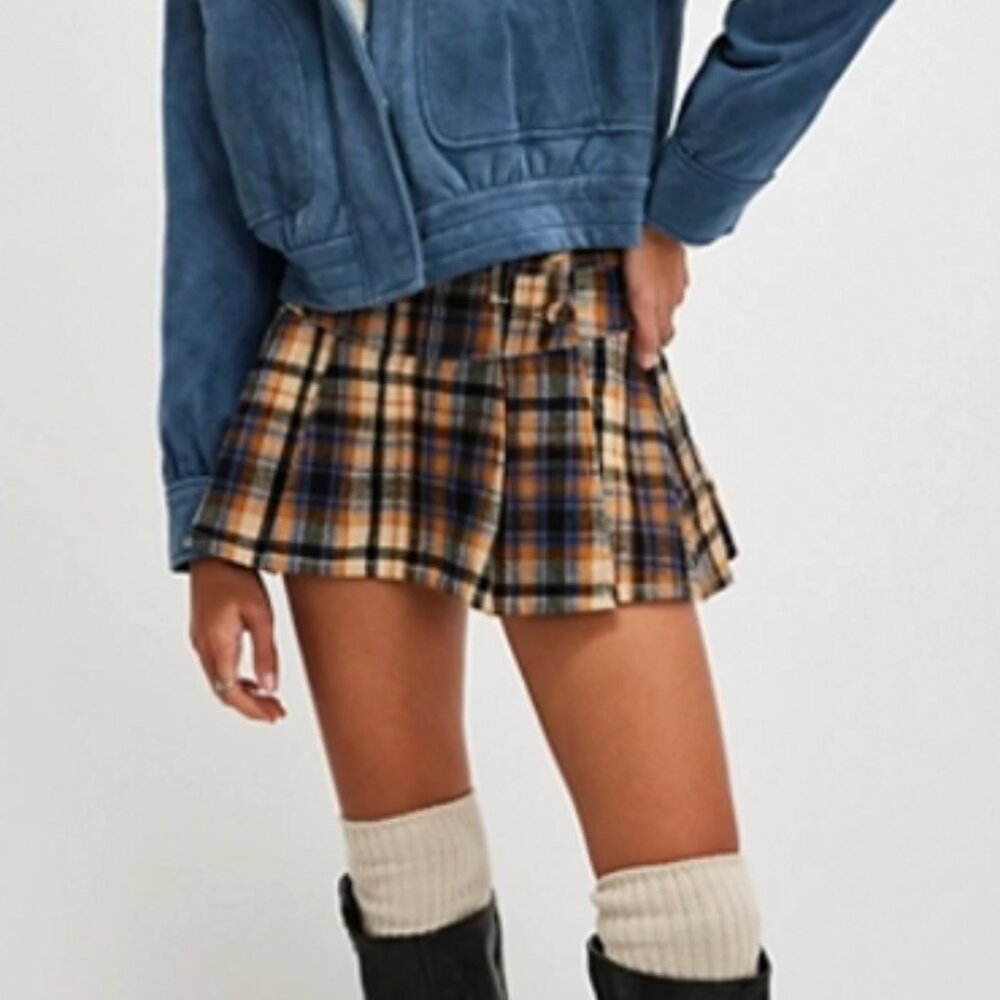 Free People Serena Micro Skort (NWT)